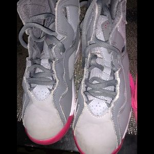 Girls grey and pink Jordan